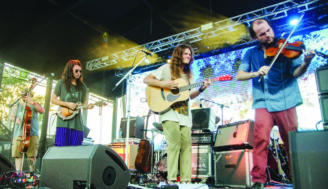 Bluegrass band Sicard Hollow with DellaValla Duo at the Majestic on Saturday